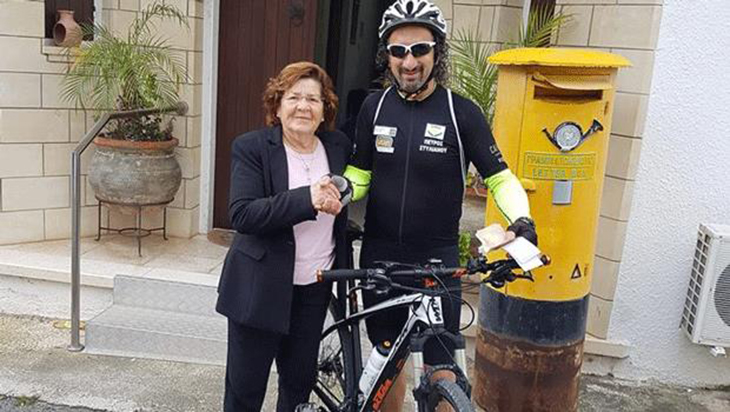 Cyclist to travel 850km from Nicosia to Paphos for anti-cancer fundraiser